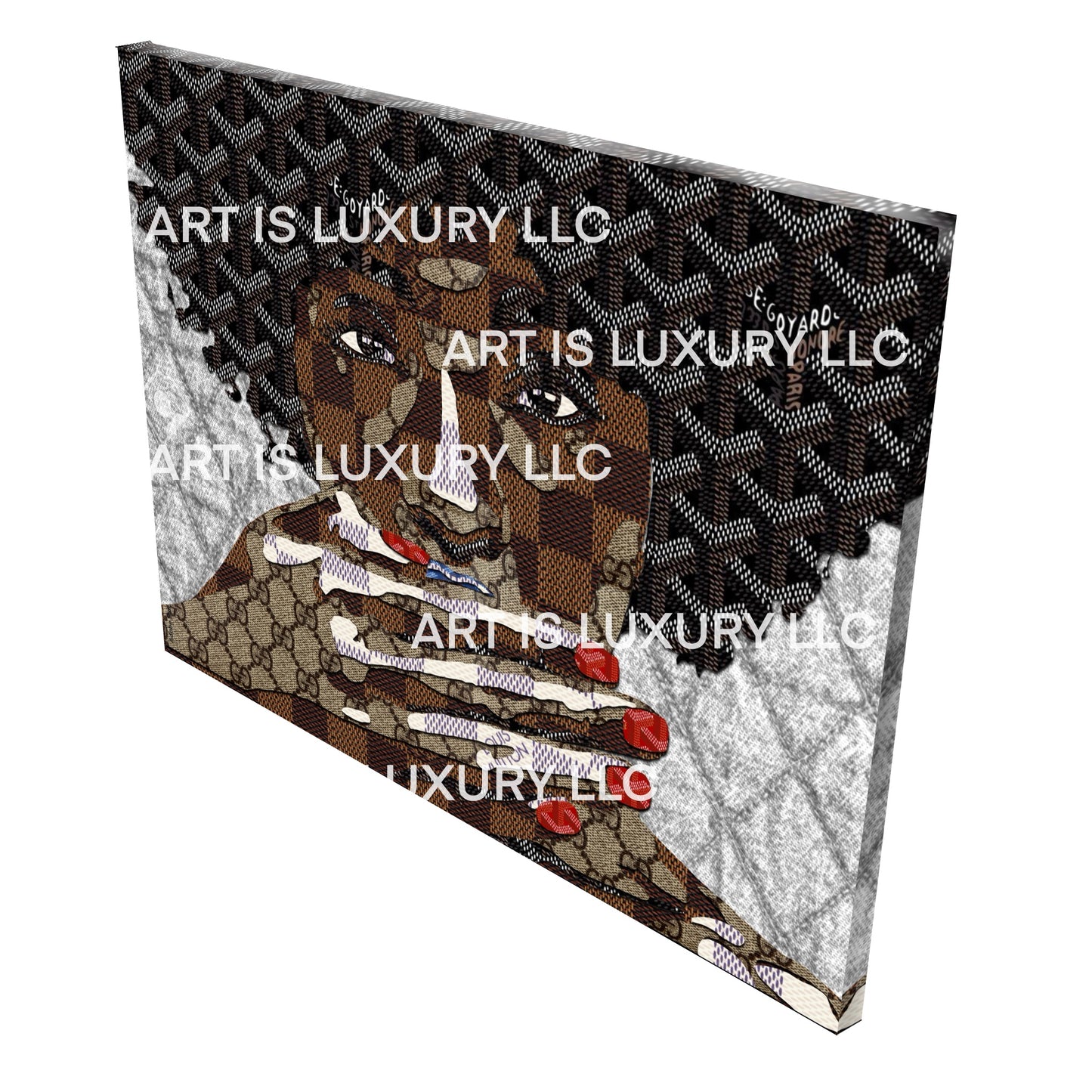 Copy of Copy of Art Is Luxury: The Staple | 18x24 Canvas Print